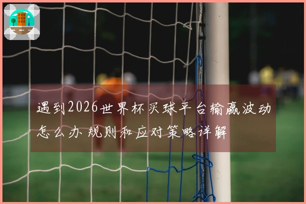 遇到2026世界杯买球平台输赢波动怎么办 规则和应对策略详解